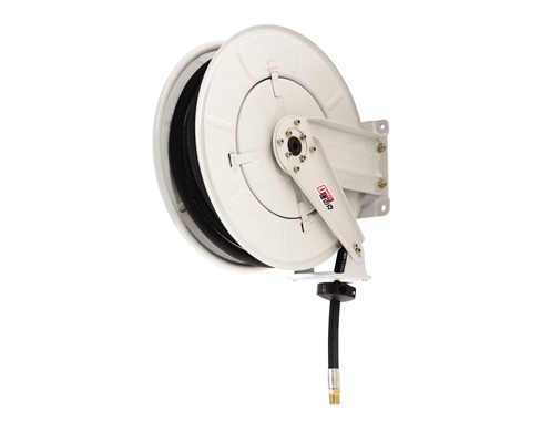oil pump and hose reel